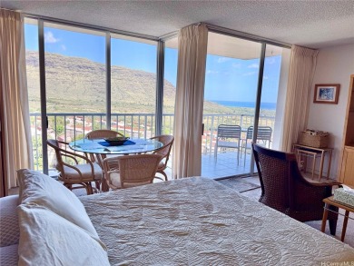 Situated in the highly sought-after and rarely available 1-stack on Makaha Valley Country Club in Hawaii - for sale on GolfHomes.com, golf home, golf lot