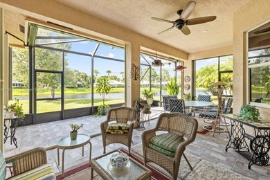 Welcome to this beautiful 2BR+Den, 2BA, 2CG single-family home on The Legacy Golf and Tennis Club in Florida - for sale on GolfHomes.com, golf home, golf lot