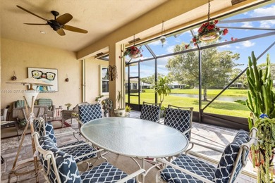 Welcome to this beautiful 2BR+Den, 2BA, 2CG single-family home on The Legacy Golf and Tennis Club in Florida - for sale on GolfHomes.com, golf home, golf lot