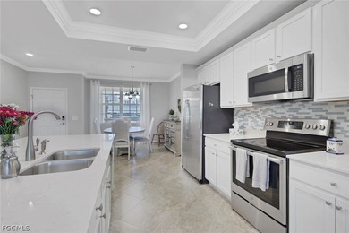 Beautifully maintained 1st floor turnkey condo built in 2019 on Pelican Preserve Golf Club in Florida - for sale on GolfHomes.com, golf home, golf lot