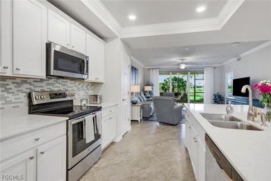 Beautifully maintained 1st floor turnkey condo built in 2019 on Pelican Preserve Golf Club in Florida - for sale on GolfHomes.com, golf home, golf lot