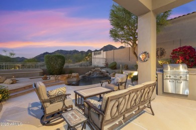 Sweeping City Light, Sunset, & Mountain VIEWS surround this on Sanctuary Golf Course At WestWorld in Arizona - for sale on GolfHomes.com, golf home, golf lot