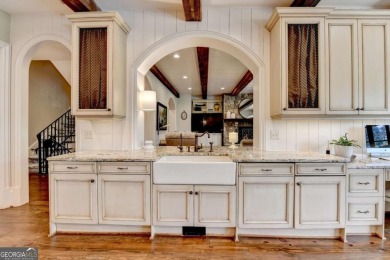 Experience unparalleled elegance in this luxury LAKEFRONT estate on The River Club in Georgia - for sale on GolfHomes.com, golf home, golf lot