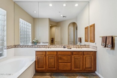 Sweeping City Light, Sunset, & Mountain VIEWS surround this on Sanctuary Golf Course At WestWorld in Arizona - for sale on GolfHomes.com, golf home, golf lot