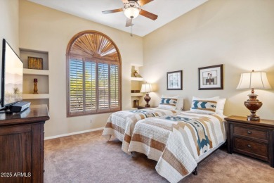 Sweeping City Light, Sunset, & Mountain VIEWS surround this on Sanctuary Golf Course At WestWorld in Arizona - for sale on GolfHomes.com, golf home, golf lot
