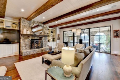 Experience unparalleled elegance in this luxury LAKEFRONT estate on The River Club in Georgia - for sale on GolfHomes.com, golf home, golf lot