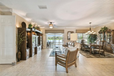 Stunning WATERFRONT Savoy model with breathtaking direct sight on Stonegate Golf Club in Florida - for sale on GolfHomes.com, golf home, golf lot