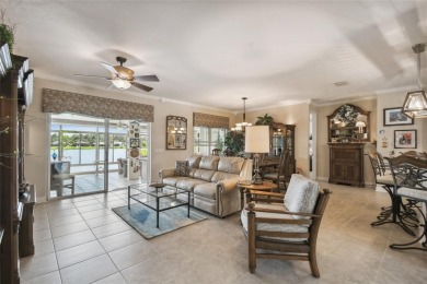 Stunning WATERFRONT Savoy model with breathtaking direct sight on Stonegate Golf Club in Florida - for sale on GolfHomes.com, golf home, golf lot