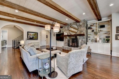 Experience unparalleled elegance in this luxury LAKEFRONT estate on The River Club in Georgia - for sale on GolfHomes.com, golf home, golf lot