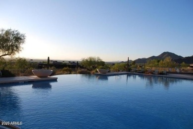 Sweeping City Light, Sunset, & Mountain VIEWS surround this on Sanctuary Golf Course At WestWorld in Arizona - for sale on GolfHomes.com, golf home, golf lot