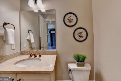 Experience unparalleled elegance in this luxury LAKEFRONT estate on The River Club in Georgia - for sale on GolfHomes.com, golf home, golf lot