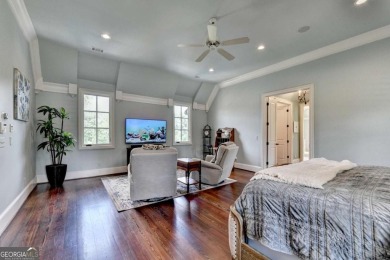 Experience unparalleled elegance in this luxury LAKEFRONT estate on The River Club in Georgia - for sale on GolfHomes.com, golf home, golf lot