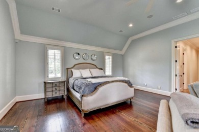 Experience unparalleled elegance in this luxury LAKEFRONT estate on The River Club in Georgia - for sale on GolfHomes.com, golf home, golf lot