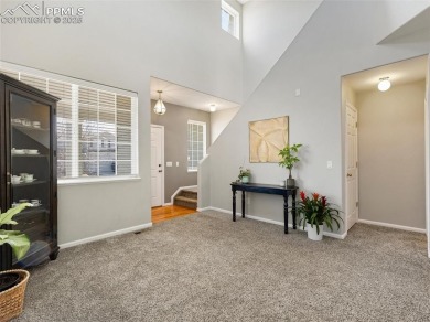 A must-see  3 bedroom, 2.5 bath, 2-story home in Woodmen Hills on Antler Creek Golf Course in Colorado - for sale on GolfHomes.com, golf home, golf lot
