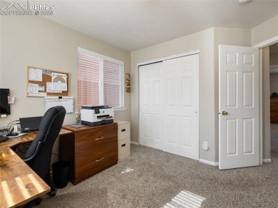 A must-see  3 bedroom, 2.5 bath, 2-story home in Woodmen Hills on Antler Creek Golf Course in Colorado - for sale on GolfHomes.com, golf home, golf lot
