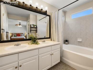 A must-see  3 bedroom, 2.5 bath, 2-story home in Woodmen Hills on Antler Creek Golf Course in Colorado - for sale on GolfHomes.com, golf home, golf lot
