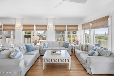 High dunes retreat w/ unmatched ocean vistas tucked atop one of on Bald Head Island Golf Club in North Carolina - for sale on GolfHomes.com, golf home, golf lot