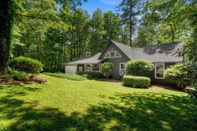 Located in the heart of Sapphire Valley, this well-maintained on Sapphire National Golf Club in North Carolina - for sale on GolfHomes.com, golf home, golf lot