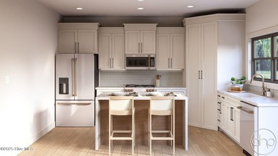 This to-be-built residence offers a thoughtfully designed floor on River Landing Golf Course in North Carolina - for sale on GolfHomes.com, golf home, golf lot