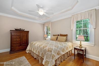 This custom-built home by renowned builder Johnny Stone offers on River Landing Golf Course in North Carolina - for sale on GolfHomes.com, golf home, golf lot