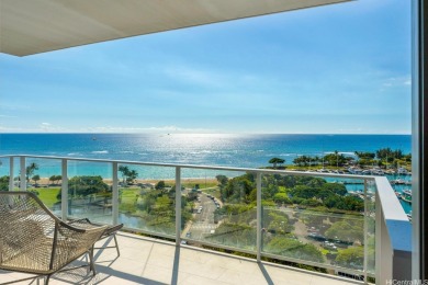 Panoramic views of the Pacific Ocean, coastline, and Diamond on Ala Wai Golf Course in Hawaii - for sale on GolfHomes.com, golf home, golf lot