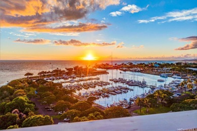 Panoramic views of the Pacific Ocean, coastline, and Diamond on Ala Wai Golf Course in Hawaii - for sale on GolfHomes.com, golf home, golf lot