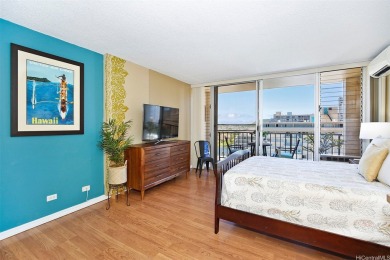 Fully furnished, turn key studio in a secure building at Fairway on Ala Wai Golf Course in Hawaii - for sale on GolfHomes.com, golf home, golf lot