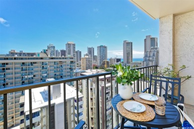 Fully furnished, turn key studio in a secure building at Fairway on Ala Wai Golf Course in Hawaii - for sale on GolfHomes.com, golf home, golf lot