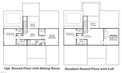 Welcome to the James II model by Wetherington Homes in The on Cedar Point Country Club in Virginia - for sale on GolfHomes.com, golf home, golf lot