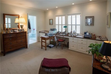 Beautiful all-brick colonial perfectly situated overlooking Hole on Mission Hills Country Club in Kansas - for sale on GolfHomes.com, golf home, golf lot