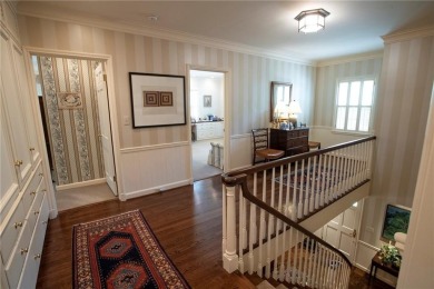 Beautiful all-brick colonial perfectly situated overlooking Hole on Mission Hills Country Club in Kansas - for sale on GolfHomes.com, golf home, golf lot