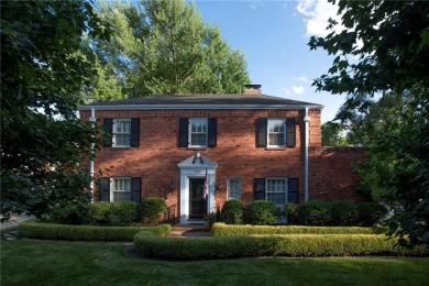 Beautiful all-brick colonial perfectly situated overlooking Hole on Mission Hills Country Club in Kansas - for sale on GolfHomes.com, golf home, golf lot