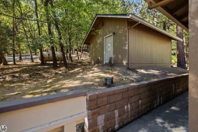 Charming A-frame chalet in Twain Harte offers a cozy mountain on Twain Harte Golf Club in California - for sale on GolfHomes.com, golf home, golf lot