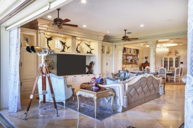 This one-of-a-kind, direct Gulf Front, Turnkey oasis is located on Key Royale Club in Florida - for sale on GolfHomes.com, golf home, golf lot