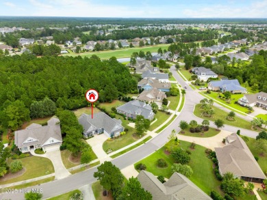 Built by the award-winning Horizon Homes of Wilmington, this on Compass Pointe Golf Course in North Carolina - for sale on GolfHomes.com, golf home, golf lot