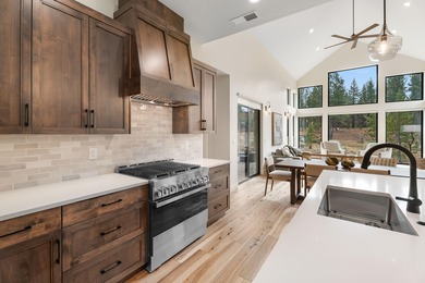 Stunning Aspen Two plan with water views. Time limited incentive on Sunriver Caldera Springs Golf Course in Oregon - for sale on GolfHomes.com, golf home, golf lot