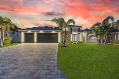 Stunning New Construction Home on Gulf-Access Canal with Canal on Royal Tee Country Club in Florida - for sale on GolfHomes.com, golf home, golf lot