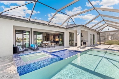 Stunning New Construction Home on Gulf-Access Canal with Canal on Royal Tee Country Club in Florida - for sale on GolfHomes.com, golf home, golf lot