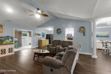 Charming waterview retreat! Welcome to 901 Caracara Drive a on Harbour Point Golf Club in North Carolina - for sale on GolfHomes.com, golf home, golf lot