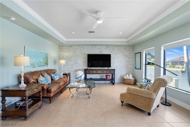 Welcome HOME to this Gulf access pool home that lives large in on Burnt Store Golf Club in Florida - for sale on GolfHomes.com, golf home, golf lot
