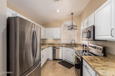 LOW ELECTRIC BILLS with Owned SOLAR + PRIVATE SALTWATER POOL! on Coyote Lakes Golf Club in Arizona - for sale on GolfHomes.com, golf home, golf lot
