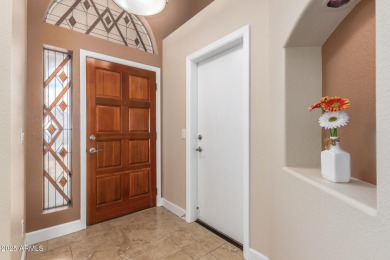 LOW ELECTRIC BILLS with Owned SOLAR + PRIVATE SALTWATER POOL! on Coyote Lakes Golf Club in Arizona - for sale on GolfHomes.com, golf home, golf lot