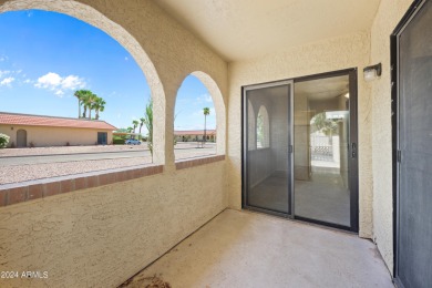 Welcome to this beautifully remodeled 2-bedroom end-unit on Tierra Grande Golf Club in Arizona - for sale on GolfHomes.com, golf home, golf lot