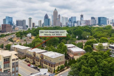 Welcome to a one-of-a-kind, European-inspired townhome tucked on Art Foundry in Atlantic Station Golf Course in Georgia - for sale on GolfHomes.com, golf home, golf lot