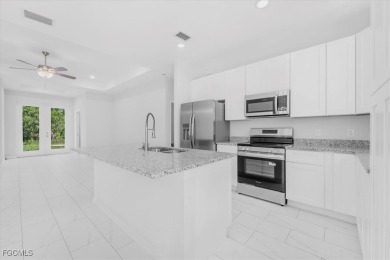 New Construction Home in SW Florida! This brand-new 3 bedroom + on Mirror Lakes Golf Club in Florida - for sale on GolfHomes.com, golf home, golf lot