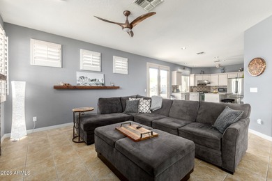 You must see this impeccably maintained 3BR/2BA single level on Estrella Mountain Ranch Golf Course in Arizona - for sale on GolfHomes.com, golf home, golf lot