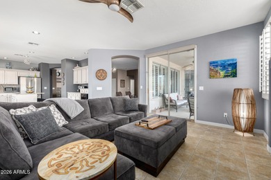 You must see this impeccably maintained 3BR/2BA single level on Estrella Mountain Ranch Golf Course in Arizona - for sale on GolfHomes.com, golf home, golf lot