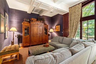 ROSLYN HARBOR; Timeless Brick Manor: Behind iron gates and a on Engineers Country Club in New York - for sale on GolfHomes.com, golf home, golf lot