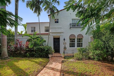 Villa Mica, a timeless beauty built ahead of its time boasting on La Gorce Country Club in Florida - for sale on GolfHomes.com, golf home, golf lot