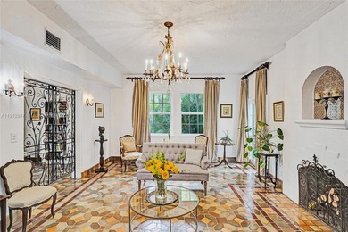 Villa Mica, a timeless beauty built ahead of its time boasting on La Gorce Country Club in Florida - for sale on GolfHomes.com, golf home, golf lot